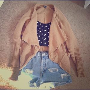 🔴Reserved🔴Oversized Camel Sweater