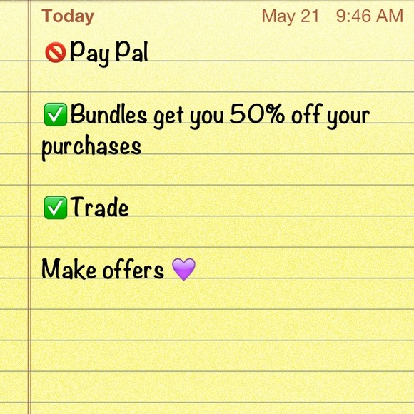 Pay pal trades makes offers discounts