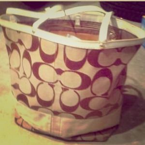 💋TRADED💋❗❗❗❗Authentic Coach Large Bag