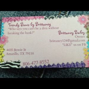 Trendy Bows by Brittaney!!