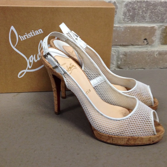 Christian Louboutin Architek Nappa Bianco 38.5 - Picture 2 of 4