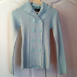 Bundle: ivory sweater, teal sweater, and boots