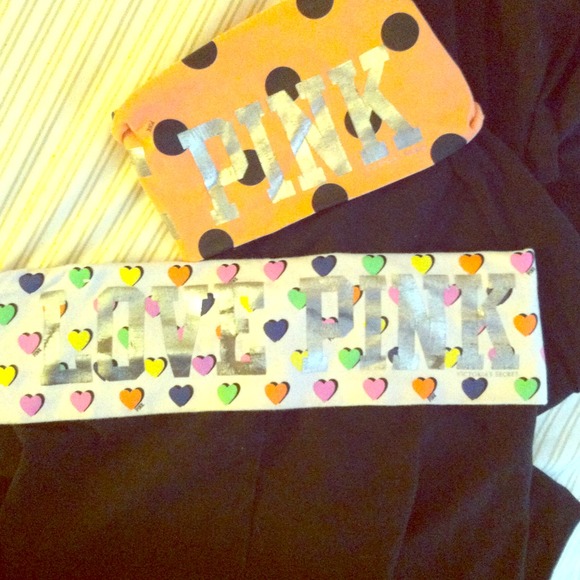 Two pairs of VS capris