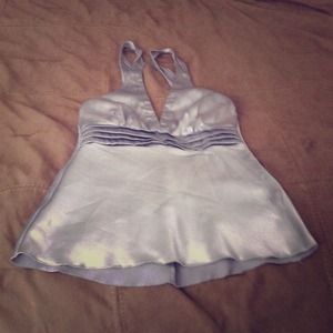 Silver Halter top.** NO PAY-PAL**  Will bundle
