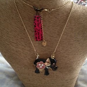 Betsey Johnson Elephant Pendent