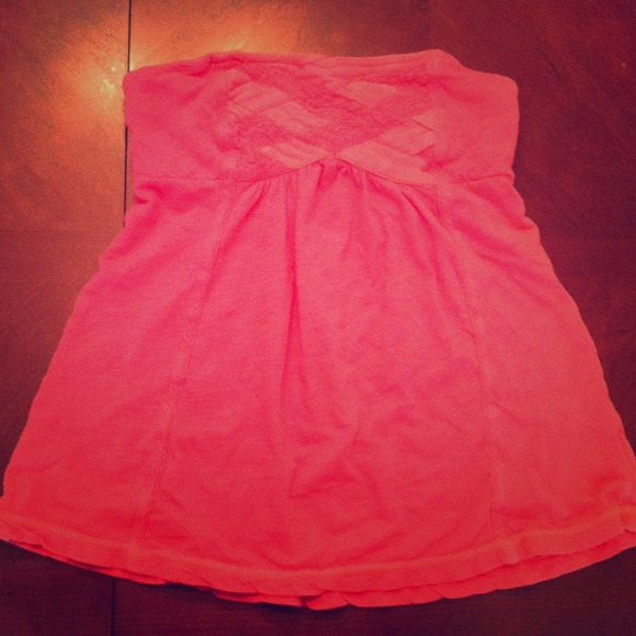 Pink AE tube top