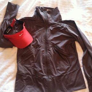 Bundle: Adidas jacket and turquoise pullover