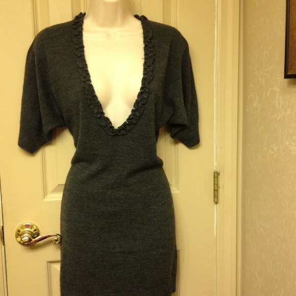 ❗SOLD❗New York and Company.  Long gray top