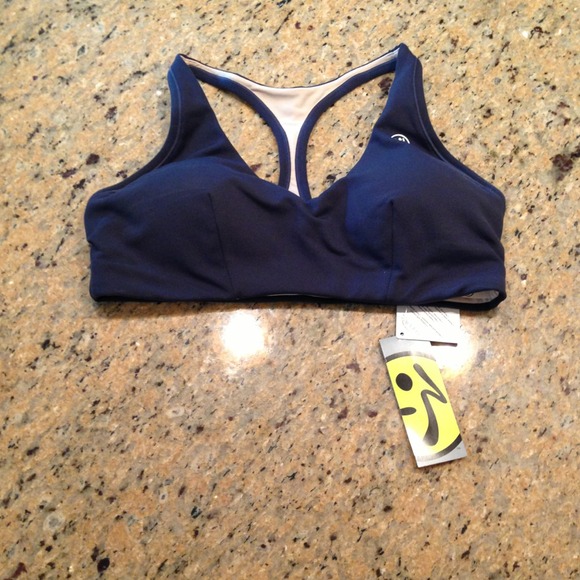 SOLD ebay Zumba sizzle Bra top fits small!