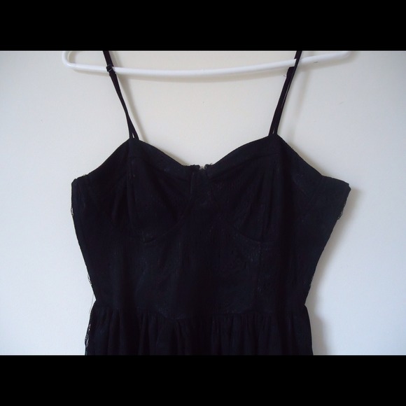 Cute black lace dress