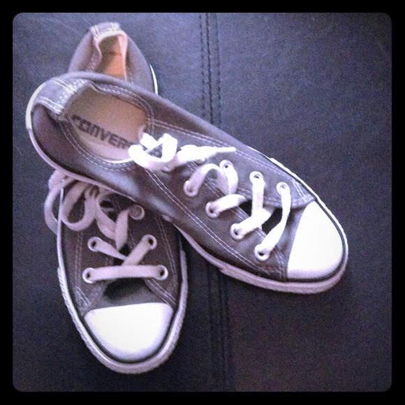 Bundle grey and baby blue sneakers