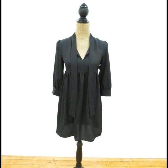 XSOLDX PINS AND NEEDLES black dress - Picture 3 of 4