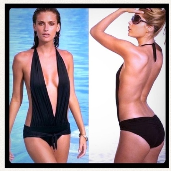Backless monokini