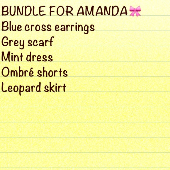 BUNDLE FOR AMANDA💕