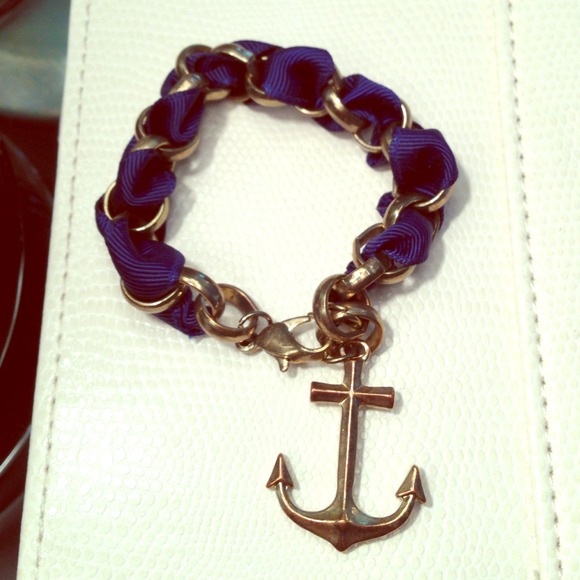 **SOLD** Nautical Anchor Bracelet