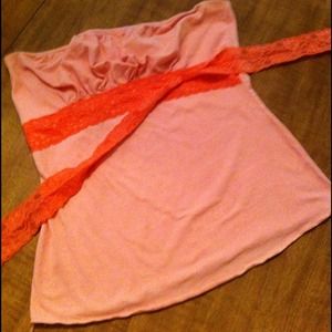 Wet Seal Sleeveless with lace tie