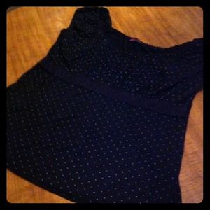 Black Agenda Polkadot top