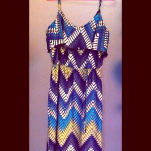 High low summer dress.