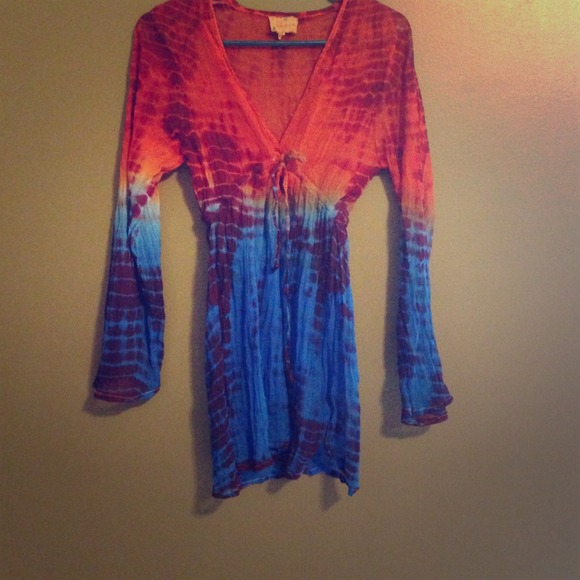 Sheer summer time bathing suit cover up