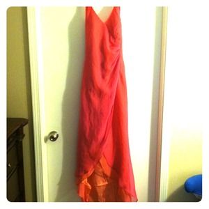 Tropical colored lightweight glam dress