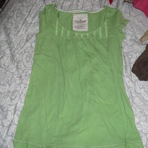 Green Hollister top