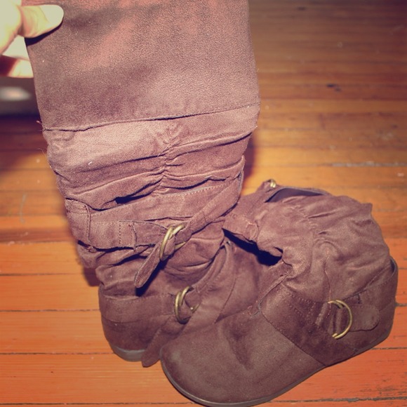 Brown boots