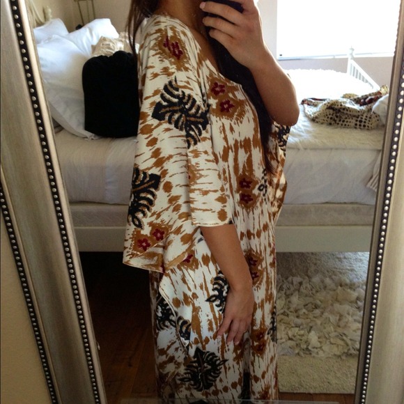 Tribal kaftan dress