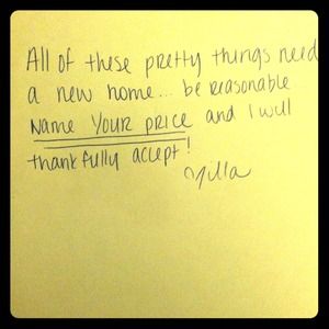 Name your price!! I've got what you're looking for