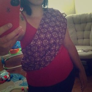 Sling and breast feeding cover