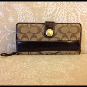 Brown Coach Wallet
