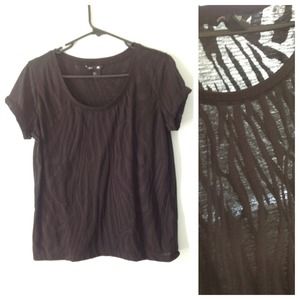 See Through Black Top