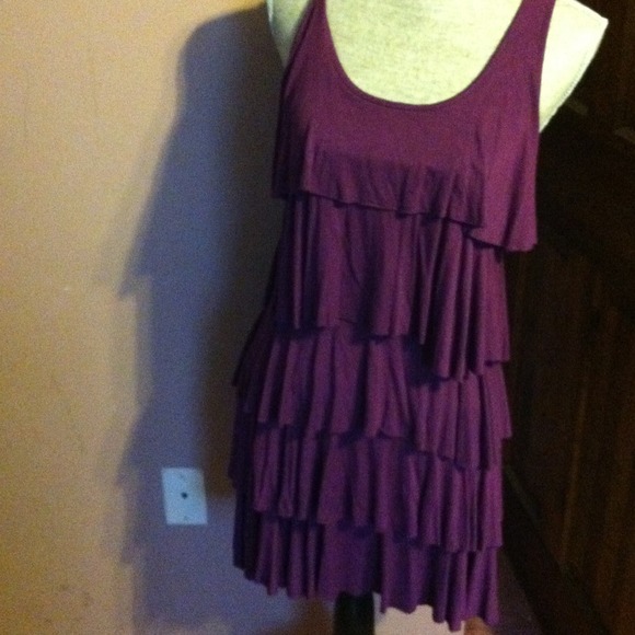 Purple sundress