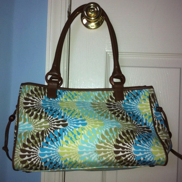 🌟 TALBOTS TRIBAL PRINT SATCHEL 🌟