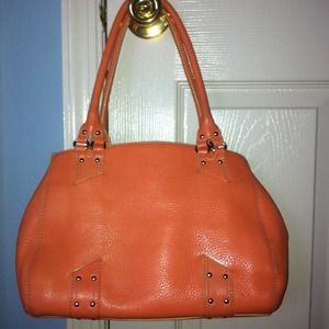 🌟 COLE HAAN TANGERINE SATCHEL 🌟