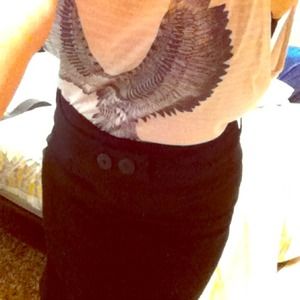 Apt. 9 Black high waisted skirt