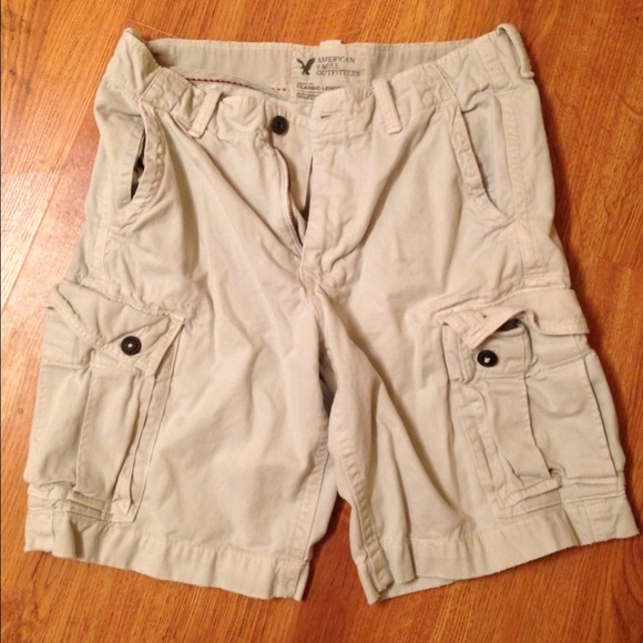 Mens khaki shorts