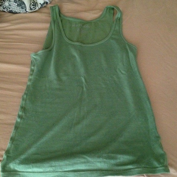 DONATED Green tank top FINAL MARKDOWN