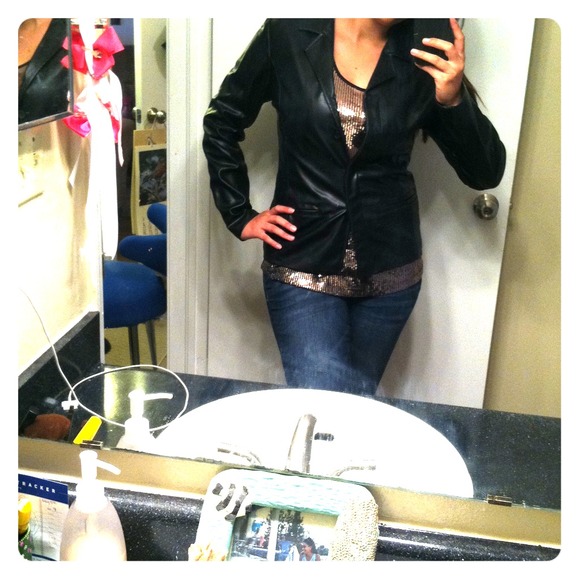 Motorcycle leather jacket