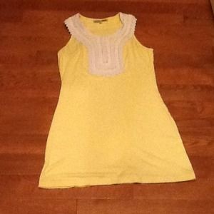 Yellow summer dress