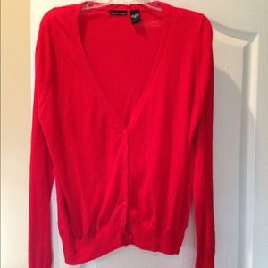 Victoria's Secret Moda Int Red Cardigan XL