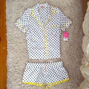Brand New Juicy Couture Josie Dot Sleep Set Sz. XS