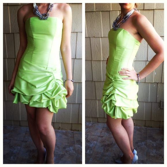 Cache Dresses & Skirts - Lime Green Cachè Dress