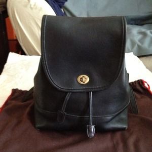 Vintage Coach Large backpack style bag