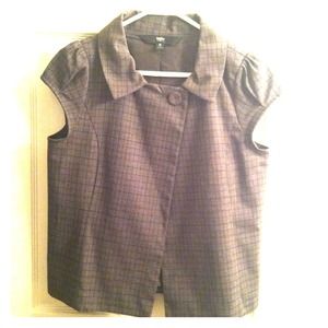 Mossimo cap sleeve swing jacket! Size S.