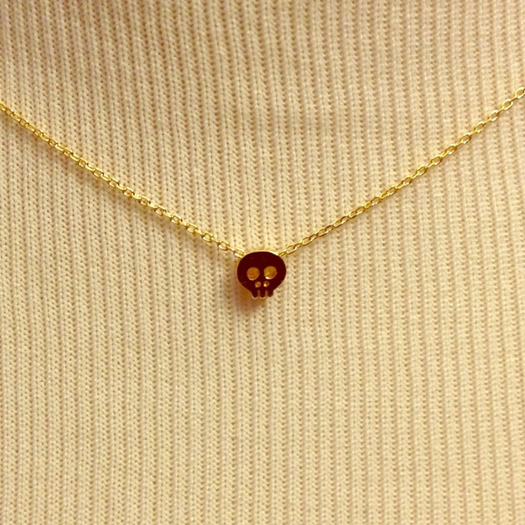 NWT Skull charm necklace  ** reduced**