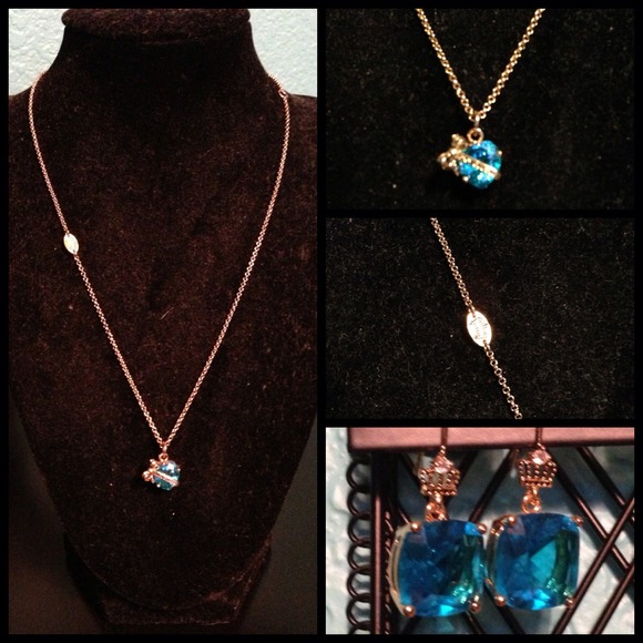 Juicy Couture Necklace & Earrings