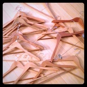 Wood hangers