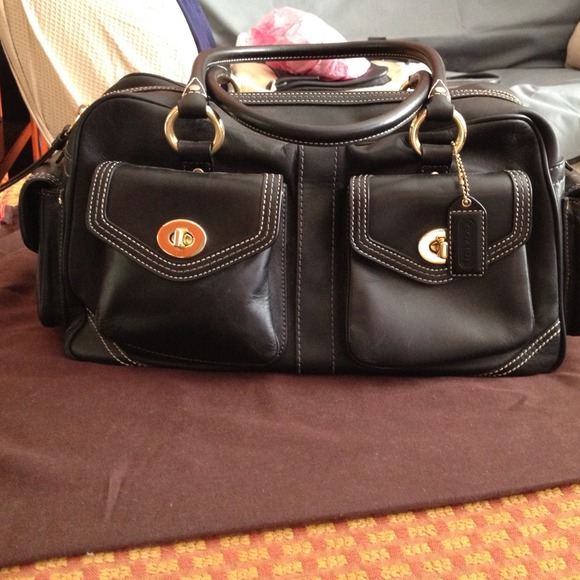 Auth Coach Leather Satchel REDUCED!!!!