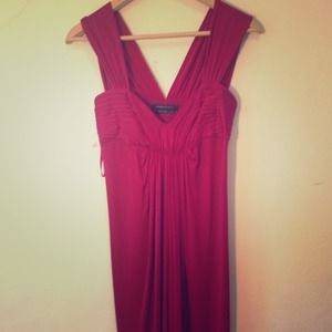 BCBG scarlet red cocktail dress