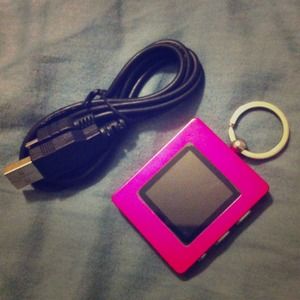 Electronic picture keychain
